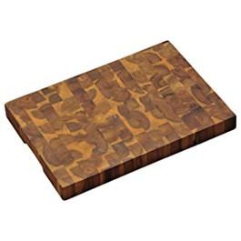 Обробна дошка Kesper мозаїка з дерева акації, дерева, коричневого кольору, 42 х 30 х 4 см