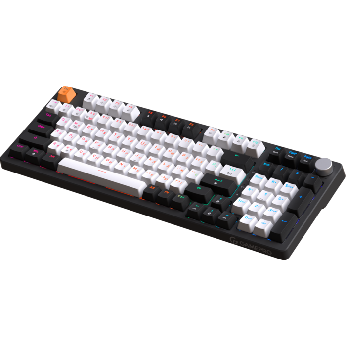 Дротова механічна клавіатура GamePro MK170B (Red) з Hot-Swap RGB Black