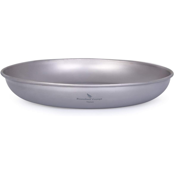 Тарілка для кемпінгу iBasingo Titan Teller 18.5 см: міцна, легка, для пікніка та приготування їжі