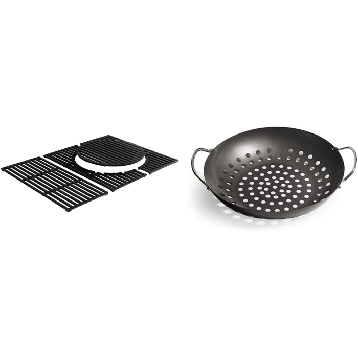 Решітка Enders SWITCH GRID, чавунна, для газового барбекю BOSTON 3-burner & VEGETABLE PAN 8790, BBQ Gourmet, з покриттям (50 символів)