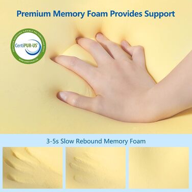 Подушка для шиї FEELIKEY з Memory Foam: охолоджуюча подушка для шийного відділу хребта та болю в плечах - ергономічна ортопедична подушка для сну на боці, спині та животі