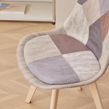 Стільці для їдальні GrandCA HOME: дерев'яні, з масиву бука, в стилі ретро, комплект на 2 шт.