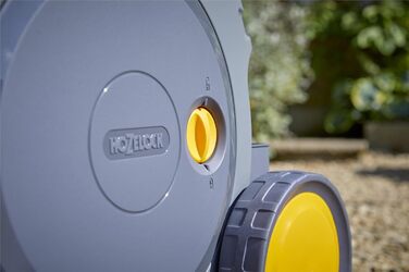 HOZELOCK Auto Reel 40M: Автоматичний шланг на котушці. Зручна установка, шланг 40м, аксесуари, 5 років гарантії. [2595R0000]