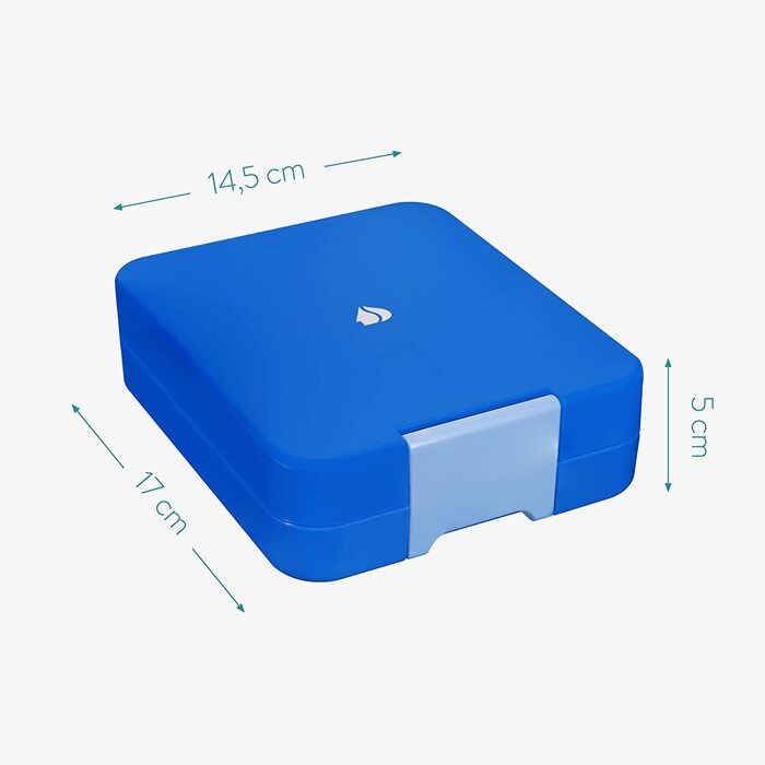 Бенто Коробка ланч Коробка коробка для сніданку Веспербокс-герметичність зі змінними відділеннями-знімна внутрішня чаша - для хлопчиків