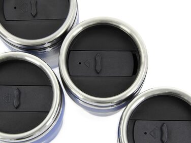 Термокружка Volkswagen GTI з нержавіючої сталі, 450 мл, чорна (BRISA Collection)