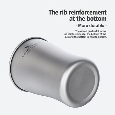 Металевий термопоїльник iBasingo 600мл: кемпінг, пікнік, подорожі - легкий, стійкий, для напоїв