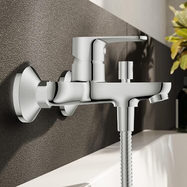 Змішувач для ванни EISL CLAUDIO з душовим підключенням, хром, однорідний, NI023CALCR