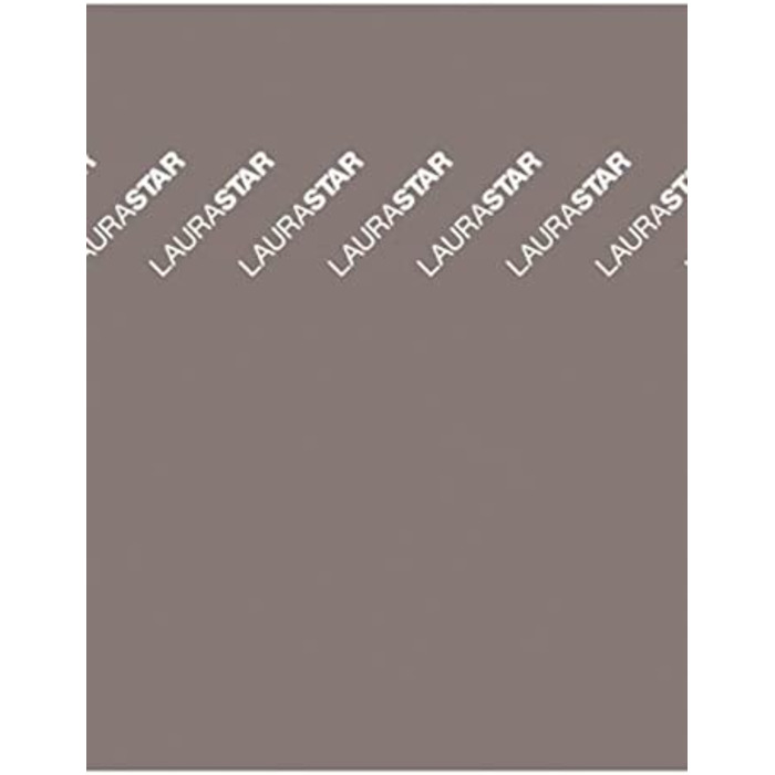 Чохол для праски Laurastar Універсальний чохол унікальний дизайн Laurastar, 131 см x 55 см, 100 бавовна, зручна система затискачів, підходить для всіх прасувальних столів інших брендів, безпечний для прання в пральній машині (сіро-коричневий)