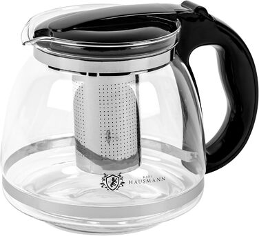 Скляна чайник Karl Hausmann з ситечком - 2л - Стильний дизайн, преміум якість