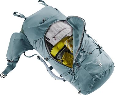 Жіночий трекінговий рюкзак deuter Aircontact Core 5510 Sl (1 упаковка) 5510 л Сланцевий плющ