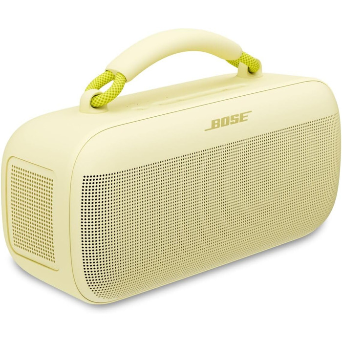 Портативна Bluetooth колонка Bose SoundLink Max - велика, водонепроникна, до 20 годин роботи, USB-C, AUX, цитрусовий жовтий