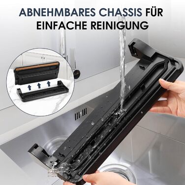 Вакууматор YASHE 5-в-1 з режимами для сухих та вологих продуктів, ширина шва 30 см, для Sous-Vide та консервації м'яса, риби, овочів та фруктів