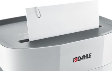 Шредер Dahle PaperSAFE PS 140: безпечне знищення документів, рівень P4, 10 аркушів, сірий