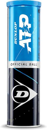 М'яч тенісний Dunlop ATP, універсальний, спортивний (60 символів)