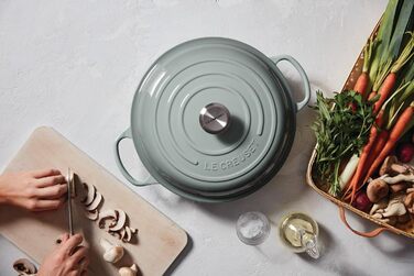 Каструля Le Creuset з емальованого чавуну, 3,5 л, колір 'Морська сіль'