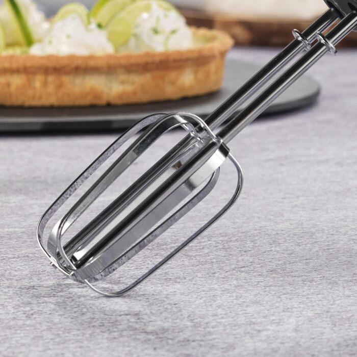 Міксер ручний Salter EK5613BMBLK Kuro - електричний міксер з набором насадок, 5 швидкостей, Turbo-функція, система Quick Release