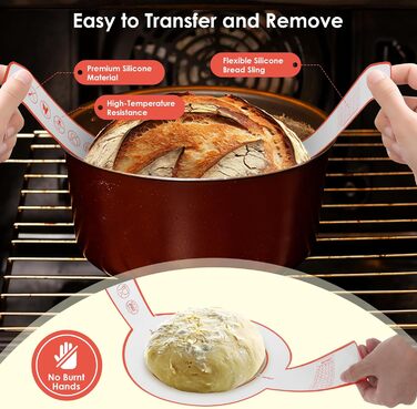 Набір для випічки хліба: корзинка з бавовняного шнура, набір для закваски, аксесуари для випічки, дріжджовий міксер, скребок для тіста, для початківців