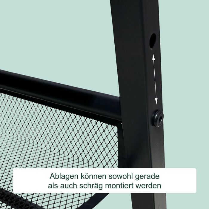 Стелаж для взуття Relaxdays металевий 75x30x52 см