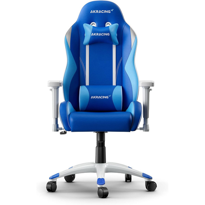 Крісло AKRacing Gaming Chair California, штучна шкіра, 5 років гарантії (Tahoe, синій)