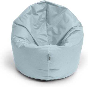 В 1 з наповнювачем Seat Cushion Floor Cushion Cushion Крісло BeanBag (діаметр 125 см, сірий), 2