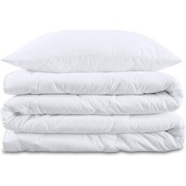 Ковдра 140x200 – м'яка тепла ковдра з еко-сертифікацією Oeko-Tex, для алергіків, легко прати