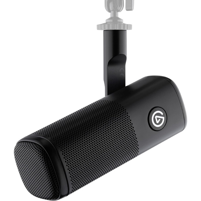 Elgato Wave DX — динамічний XLR-мікрофон для подкастів, стрімінгу та трансляцій, кардіоїдна діаграма, шумозаглушення, не потребує підсилювача, сумісний з Mac/PC