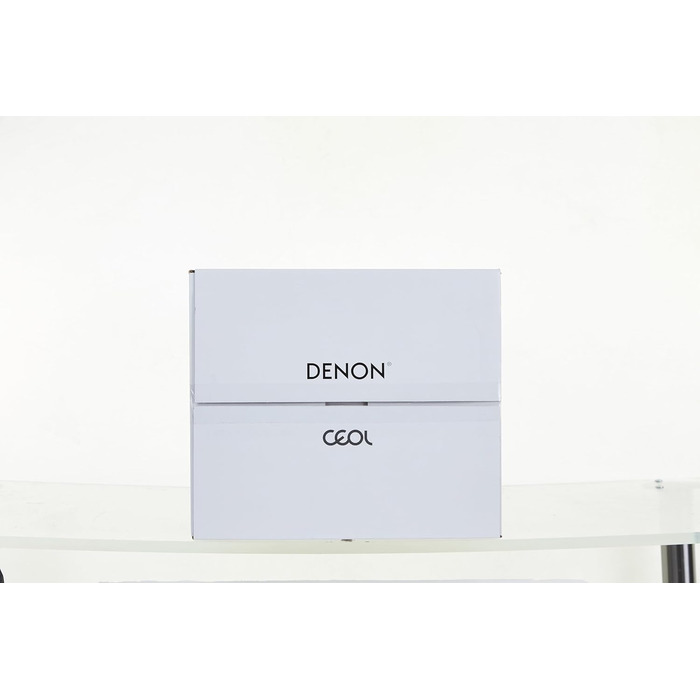 Компактна система Denon CEOL N-12DAB, HiFi, CD-програвач, потокове передавання, мультирум, Bluetooth, WLAN, DAB, Білий