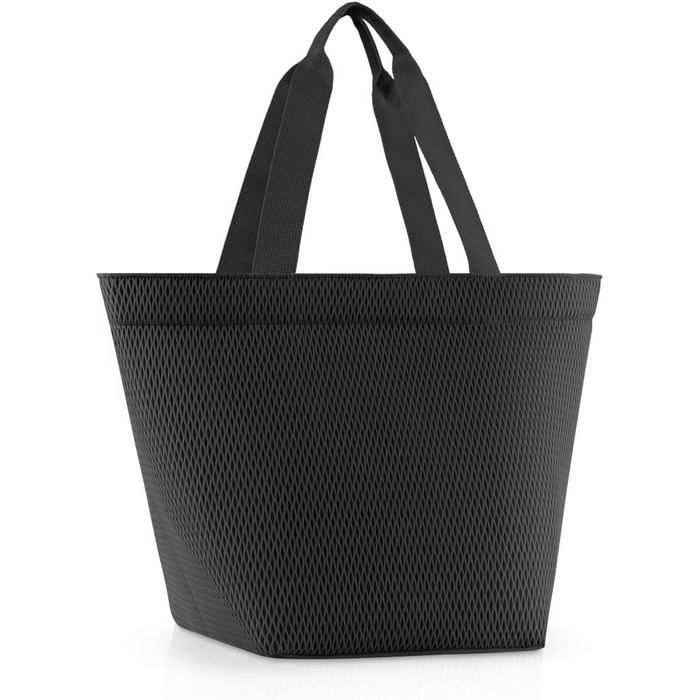 Сумка-шопер Reisenthel Shopper M чорна Mesh - велика, водонепроникна, для покупок та повсякденного використання