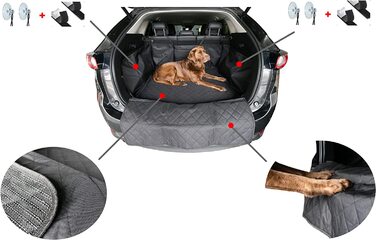 Зручний універсальний килимок для собак і позашляховиків, захисний килимок для собак, захисна ковдра для багажника, захисна ковдра для багажника, захисна ковдра для багажника автомобіля, бічний захист для собак, протиковзке