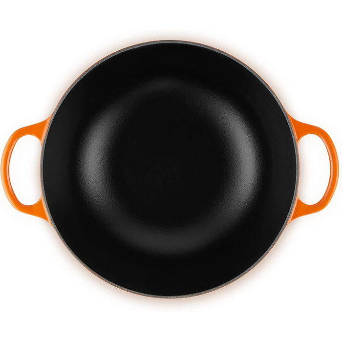 Каструля Le Creuset Signature з чавуну, 24 см, 4.1 л, для всіх плит (включаючи індукцію), кольор сірий