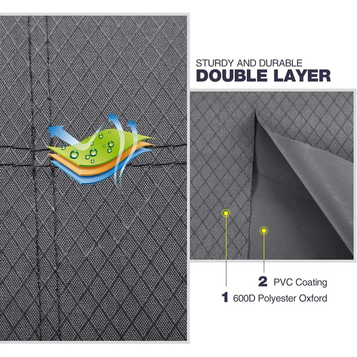 Розкладне кемпінгове ліжко REDCAMP XXL, посилене ліжко для відпочинку (ширина 71 см, навантаження до 226 кг), сіро-чорне