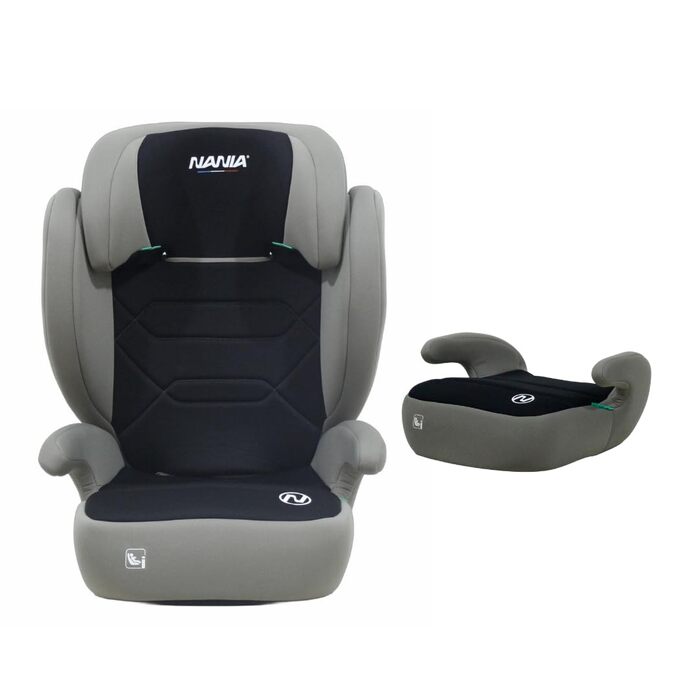 Автокрісло Nania Belem 2 в 1 I-SIZE, 15-36 кг, Група 2/3, 100-150 см, регульована спинка та підголівник, з бічними захистом