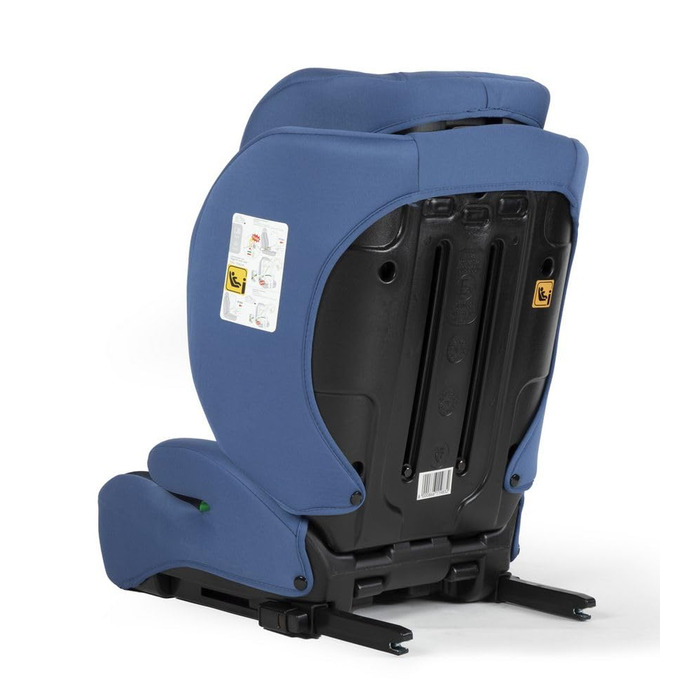 Автокрісло Disney для дівчаток 100-150 см з ISOFIX, з принтами Ельзи, Анни та Олафа (фіолетове)