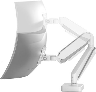 Кріплення для монітора HILLPORT A9B: 17-49 дюймів, до 20 кг, VESA 75/100 мм, білий