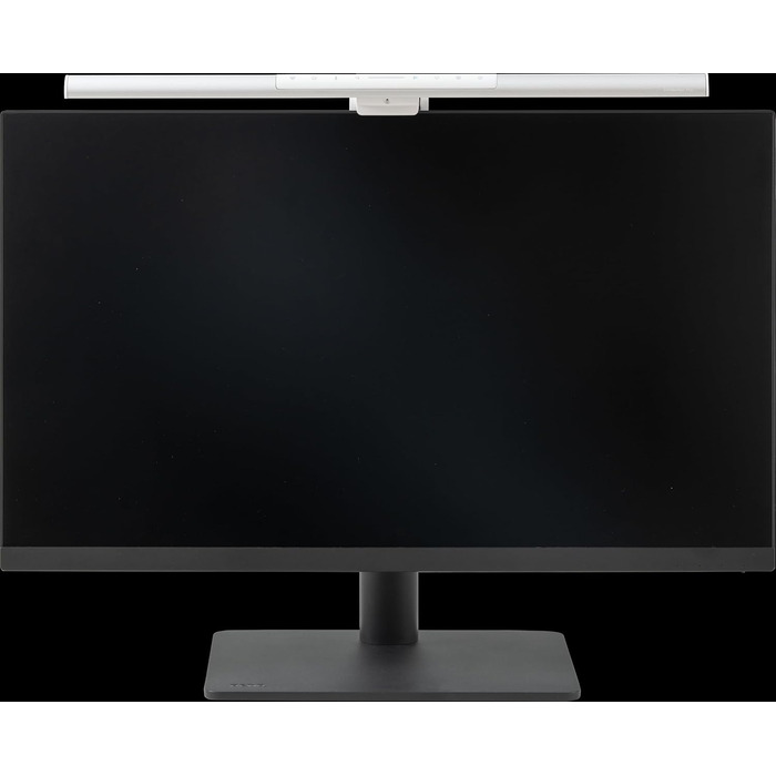 BenQ ScreenBar Pro LED лампа для монітора – безвідблисккове світло, автоматичне вмикання/вимикання, універсальна клямка, надширока підсвітка, регульована колірна температура та яскравість, автоматичне регулювання яскравості, чорний (сріблястий)