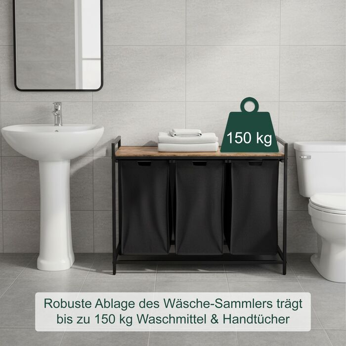 Організатор для білизни Relaxdays з 3 відділеннями та полицею