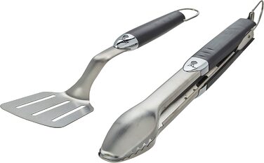 Набір для гриля Weber 6645 Kompakt, 2 шт., нержавіюча сталь, чорний