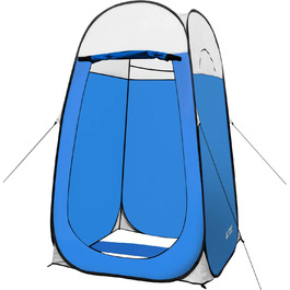 Намет для душу Pop-Up Leader Accessories, 122x100x198 см, великий, блакитний