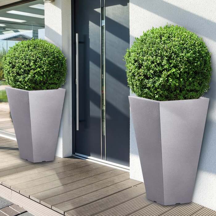 Вазон Capri Taupe 55х35х35см