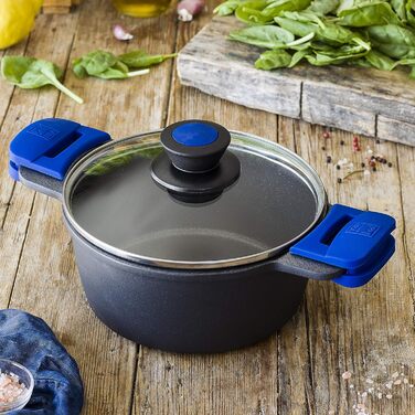 BRA Advanced Набір посуду алюмінієвий литий з антипригарним покриттям 4 предмети, для всіх типів плит, включаючи індукційні