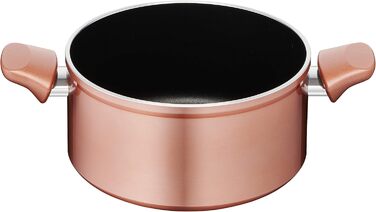 Каструля Lagostina Ramiert з антипригарним покриттям, 14 см, алюміній, чорна