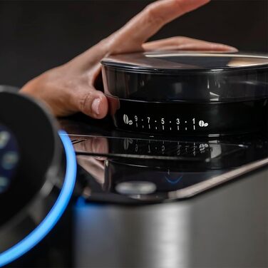 Кавомашина автоматична Cecotec Cremmaet Spin 1450W з TFT-дисплеєм, термоблоком, автоочищенням та місткістю для зерен 290г