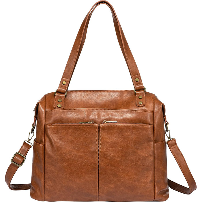 LOVEVOOK Набір сумок для жінок: гаманець, сумка через плече, сумка з ручкою, 3 шт, X-brown