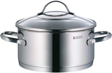 Набір каструль WMF Provence Plus 4 шт. з кришками, індукційний, нержавіюча сталь, полірований, без покриття