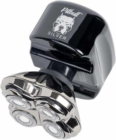 Електробритва Skull Shaver Pitbull Silver PRO SX5 для голови та обличчя