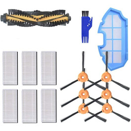 Набір аксесуарів MAXDIRECT Бічна щітка, Центральна щітка, фільтр HEPA, вакуумний губчастий фільтр для Ecovacs Deebot N79 N79S