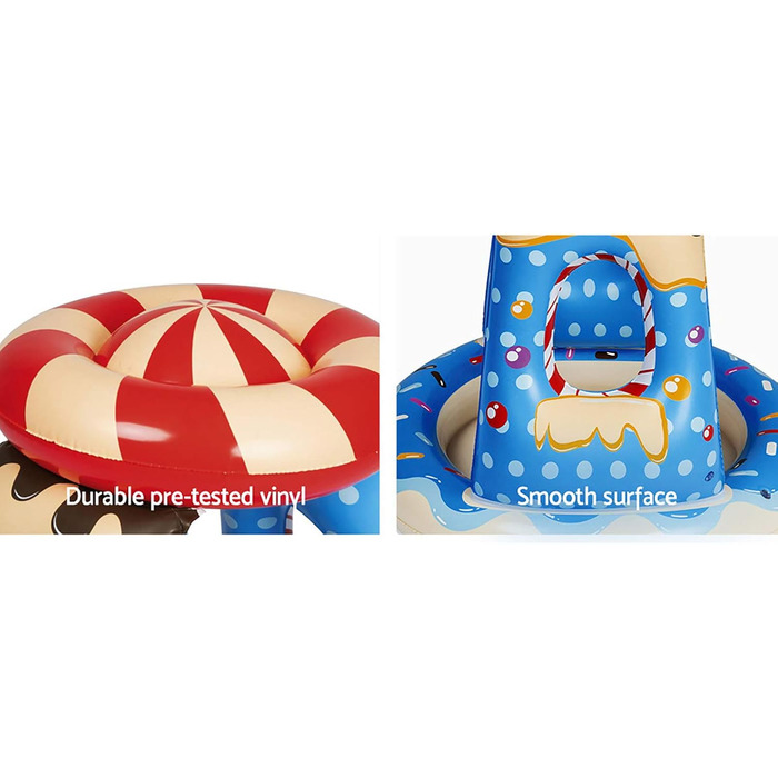 Дитячий надувний басейн Bestway Candyville 91x91x89 см