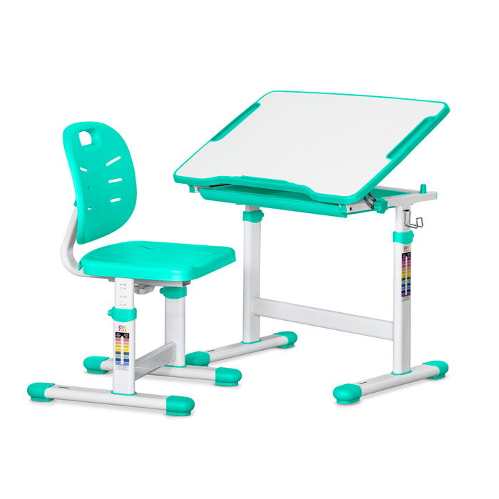 Комплект Evo-kids (стіл+стілець) Evo-06 Ergo Green (арт. Evo-06 Ergo Z)