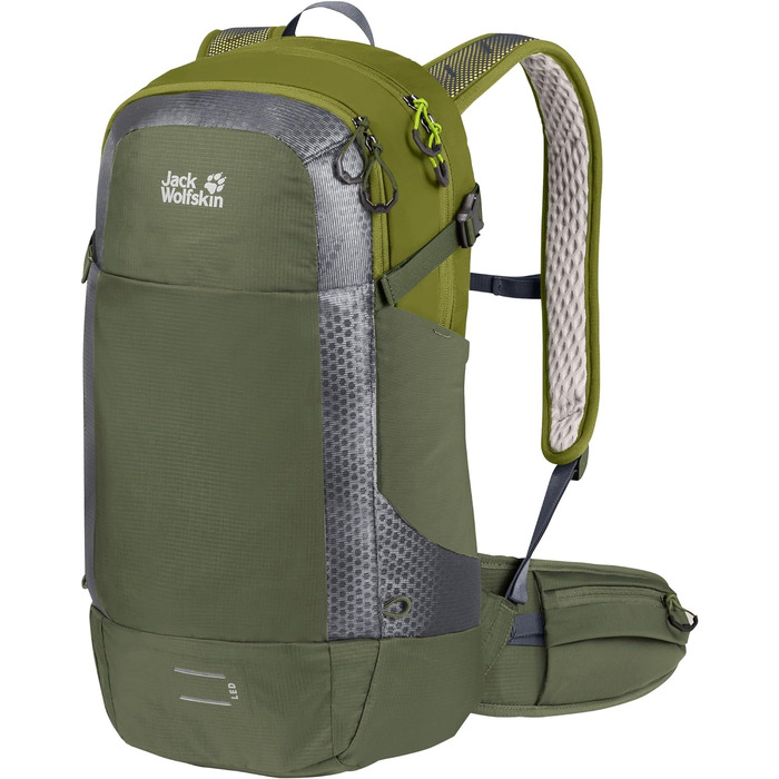 Туристичний рюкзак Jack Wolfskin Unisex Moab Jam Pro 24.5 (1 упаковка) (один розмір, Greenwood)