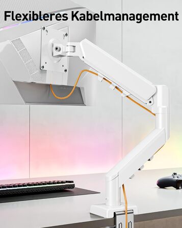 Кріплення для монітора ELIVED EV6013W-DE: газліфтверть, для моніторів 13-32